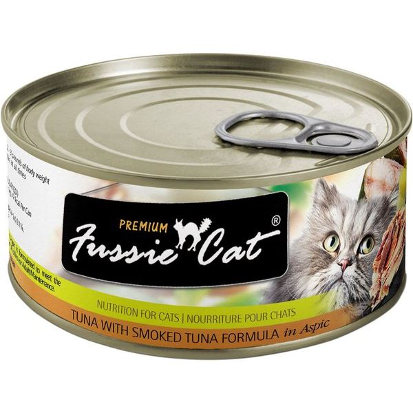 Fussie Cat Tuna w/ Smoked Tuna 2.82oz