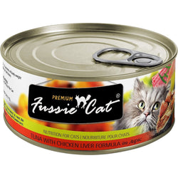 Fussie cat tuna w/chicken liver 2.82oz