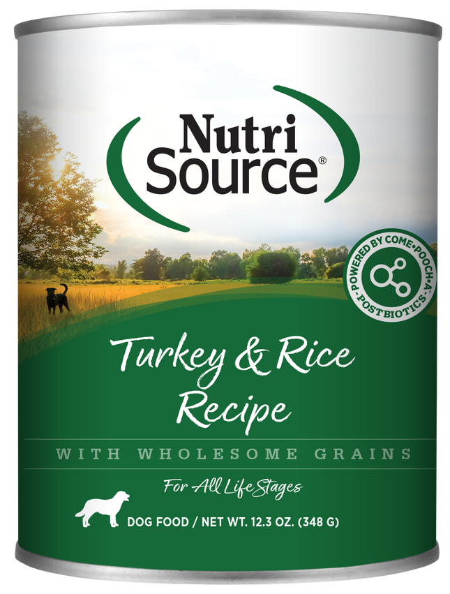 NutriSource Turkey & Rice formula 13oz