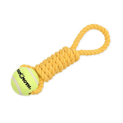 Mammoth Pet Products - Twister Pull Tug with Tennis Ball Medium