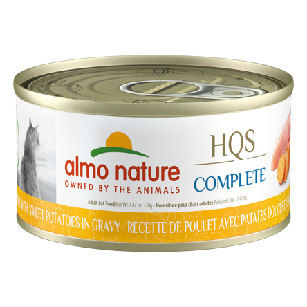 Almo Nature Cat Complete Chicken with Sweet Potatoes in Gravy 2.47oz