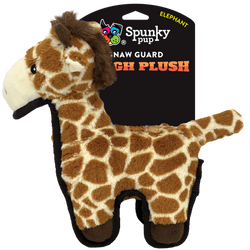 Spunky Pup Tough Plush -  Giraffe