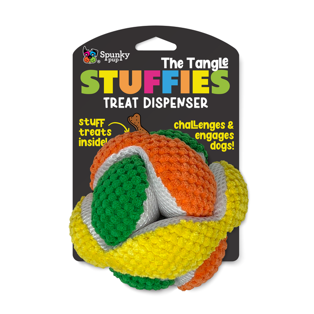 Spunkypup Stuffies Treat Dispensing Toy - The Tangle