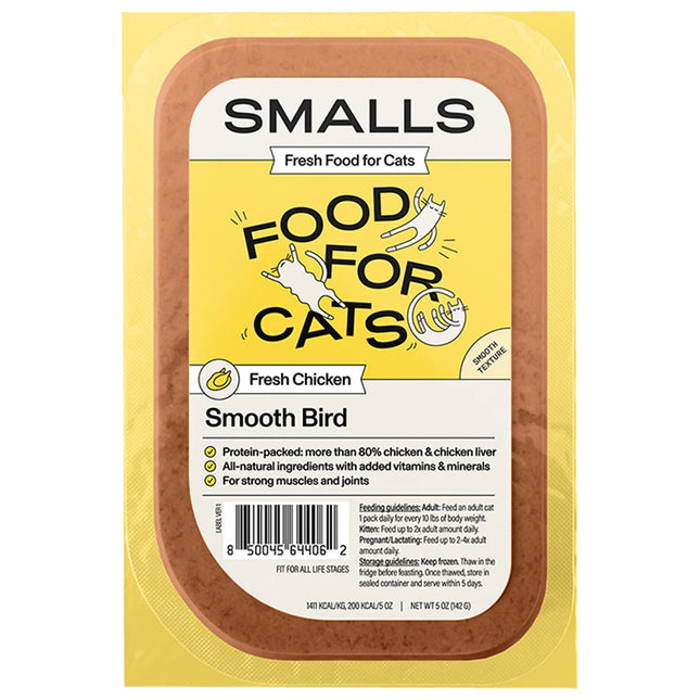 Smalls Smooth Chicken Frozen Cat Food 5oz