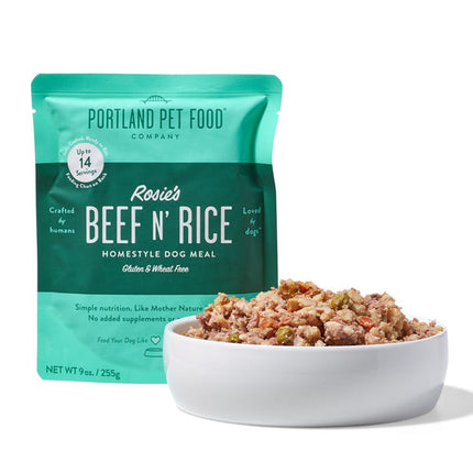 Portland Pet Food - Rosie's Beef N' Rice Dog Food