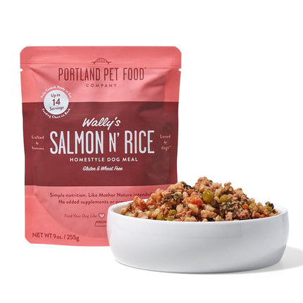 Portland Pet Food - Wally’s Salmon N’ Rice Dog Food