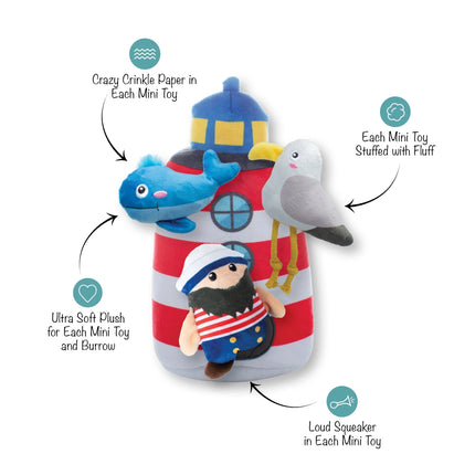 PETSHOP SHIPS AHOY HIDE-N-SEEK DOG TOY