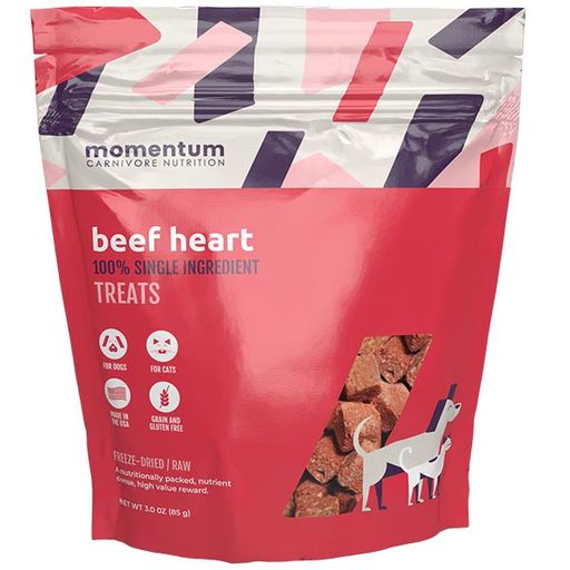 Momentum Treats Beef Heart 4oz