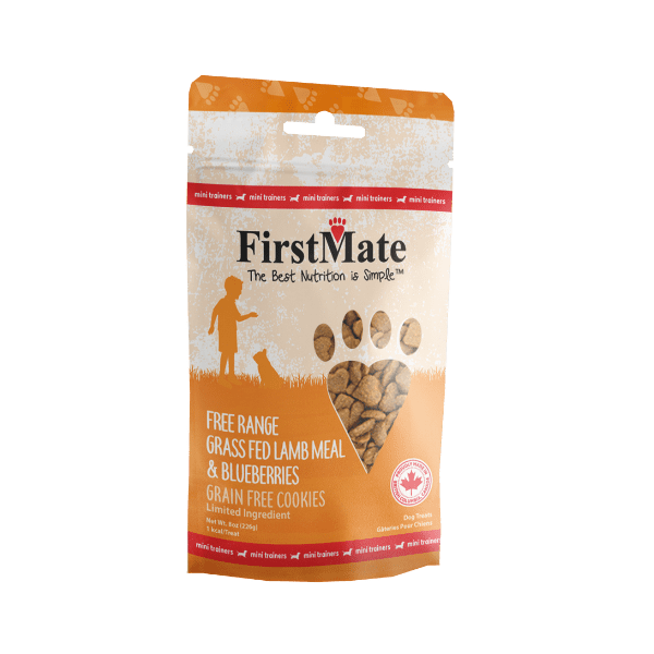 Firstmate - Lamb Meal & Blueberries Dog Treats 8oz
