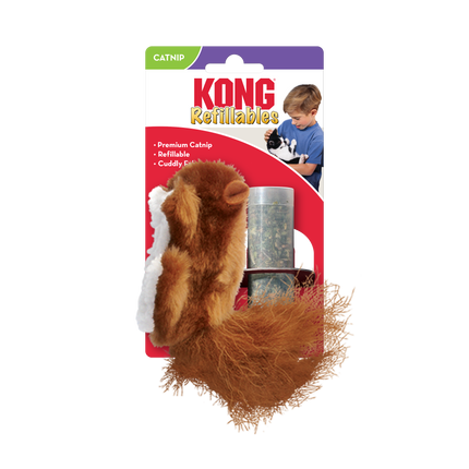 Kong Refillable Squirrel Cat Toy