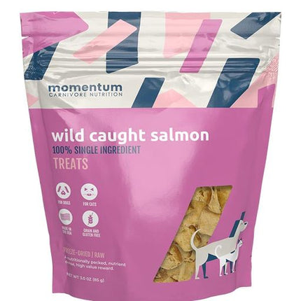 Momentum Treats Wild Caught Salmon 3oz