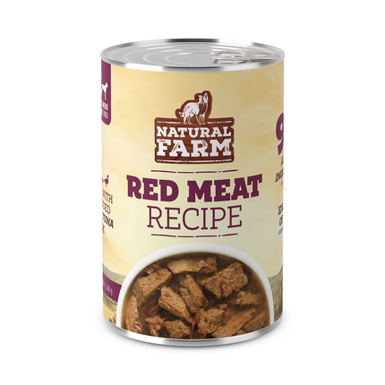 Natural Farm - Red Meat Recipe Wet Dog Food 12.8oz