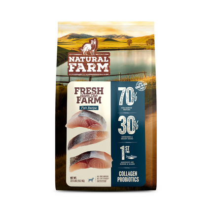 Natural Farm Fresh From The Farm - Fish Recipe Dry Dog Food