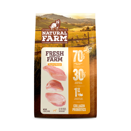 Natural Farm Fresh From The Farm - Poultry Recipe Dry Dog Food