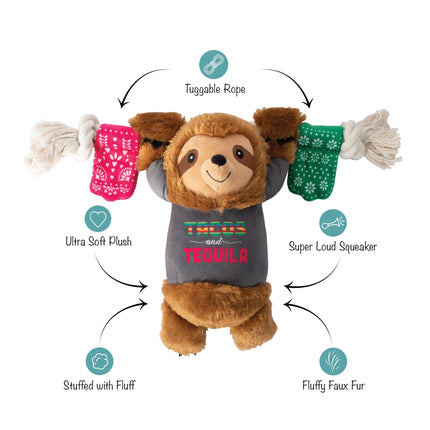 PETSHOP TACOS AND TEQUILA DOG TOY