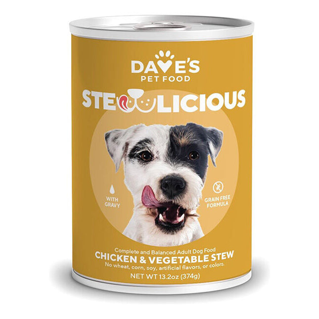 Dave's dog Stewlicious Chicken & Vegetables / 13.2 oz