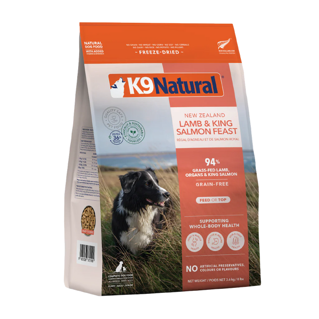 K9 Natural Lamb & Salmon Feast Dog food
