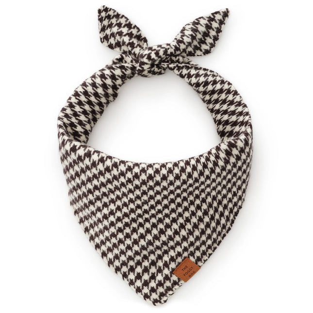 The Foggy Dog - Houndstooth Dog Bandana