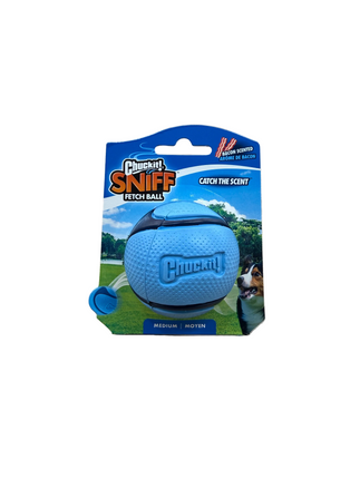 Chuck it Sniff Fetch Ball Bacon Scented
