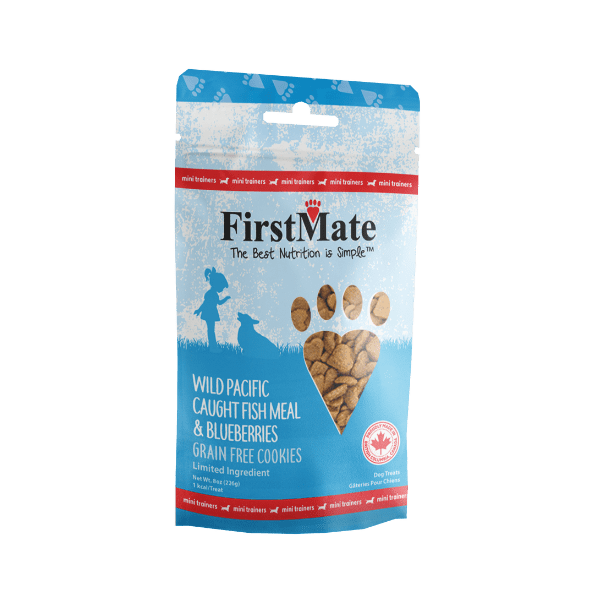 Firstmate - Fish Meal & Blueberries Dog Treats 8oz
