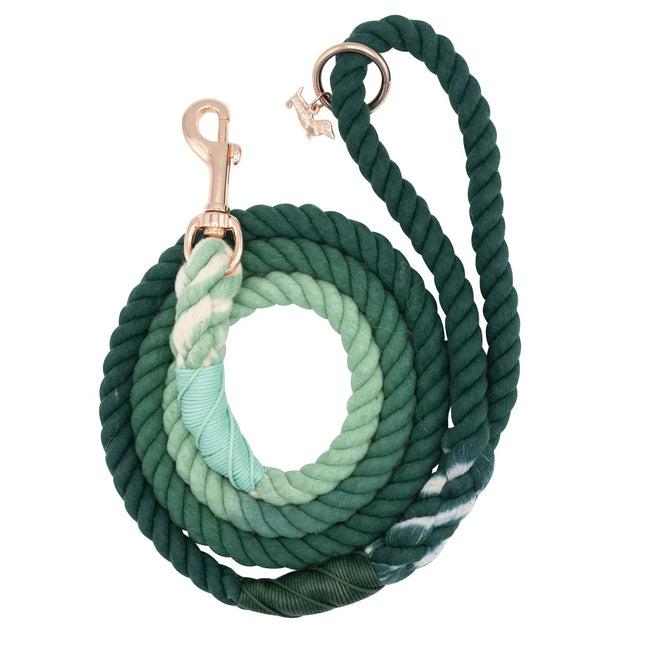 Sassy Woof Rope Leash - Hunter
