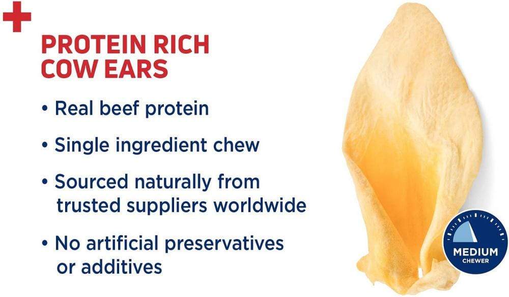 Barkworthies Cow Ear – Decker's Dog Cat - Main Image