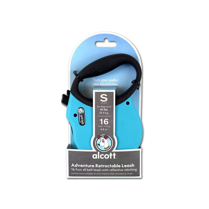 Alcott Adventure Retractable Leash in Blue