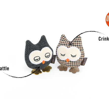 P.L.A.Y. Feline Frenzy Hooti-ful Owls 2 pack