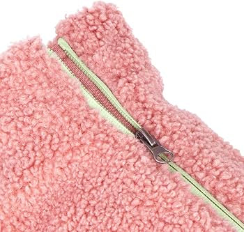 Gooby Sherpa Vest - Mauve Pink