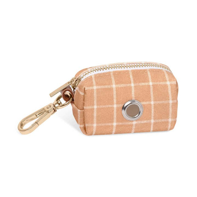 Sunny Tails Waste Bag Holder - Chai Brown