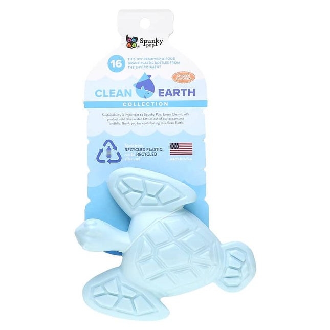 Spunky Pup Clean Earth Collection Nylon Turtle