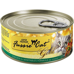 Fussie Cat Gold Chicken & Veg in Gravy 2.82oz