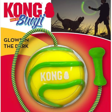 Kong High Viz Glow in the Dark Bunji ball