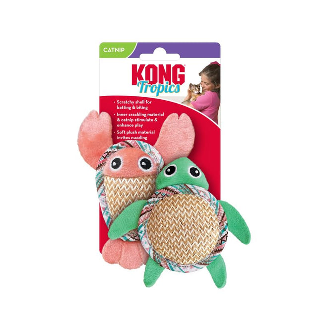 Kong Tropics Catnip toys 2pack