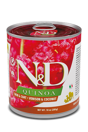 Farmina Dog - Quinoa Skin & Coat Venison & Coconut 10oz