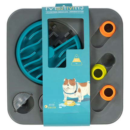 Messy Mutts Interactive Puzzle Feeder square small