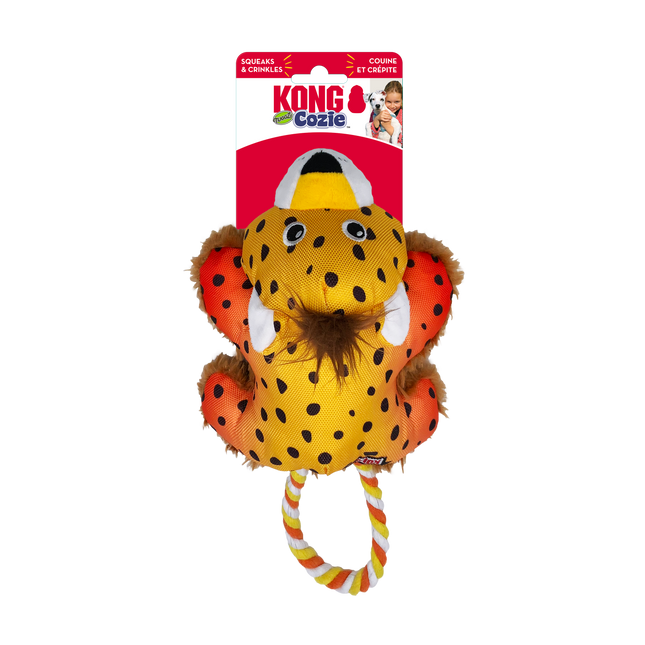Kong Cozie Tuggz Cheeta Sm/Md