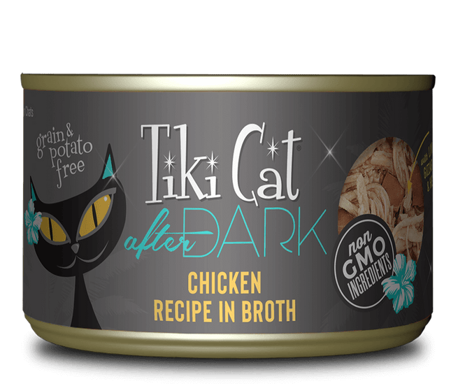 Tiki Cat After Dark - Chicken Recipe in Broth 2.8oz