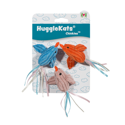 Huggle Kats Chickies 3-pack