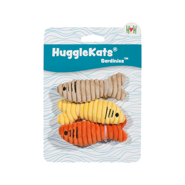 Huggle Kats Sardinies 3-pack