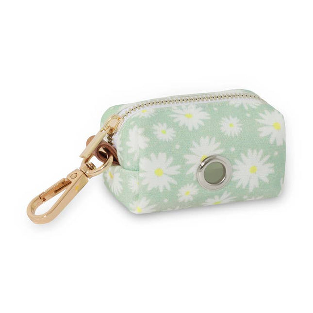Sunny Tails Waste Bag Holder - Pistachio Daisy