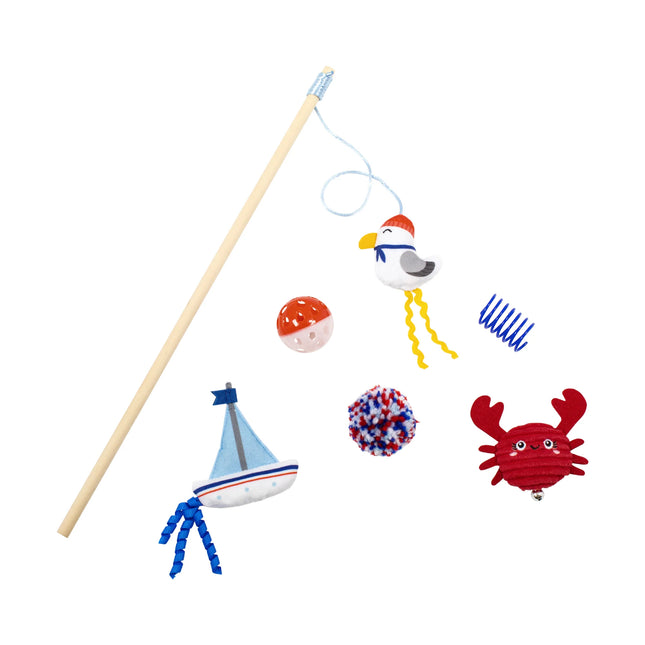 Fringe This shore is fun cat toy set