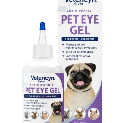 Vetericyn Plus Antimicrobial Ophthalmic Gel 3oz