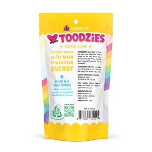 Weruva BFF Toodzies Crunchy Cat Treats - Chicken Flavor 2oz