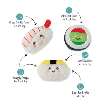 PETSHOP RICE TO MEET YOU 3 PIECE MINI TOYS