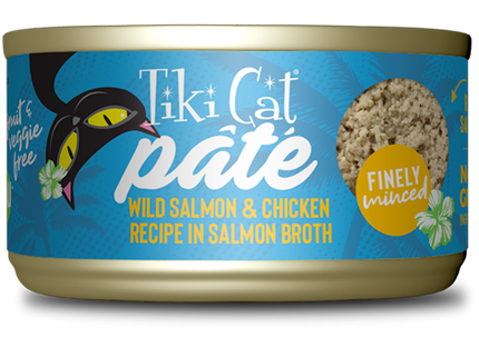 Tiki Cat Luau Salmon & Chicken in Salmon Broth Pate