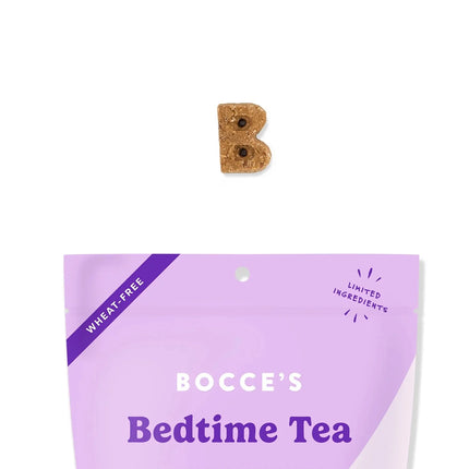 Bocce's Bedtime Tea Crunchy Biscuits - Banana Vanilla & Lavender Recipe 5oz