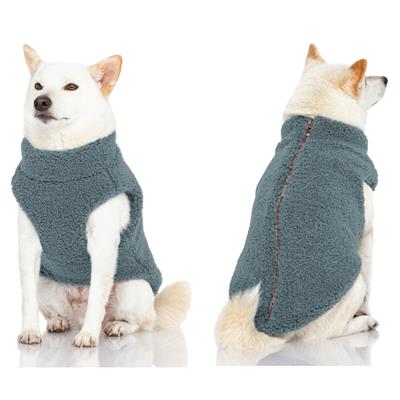 Gooby Sherpa Vest - Stone Blue