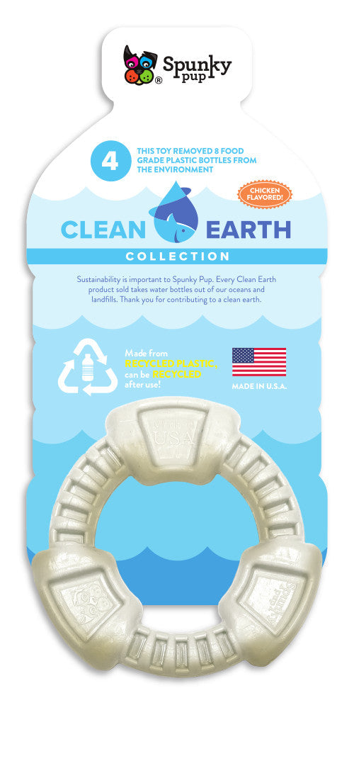 Spunky Pup Clean Earth Collection Ring