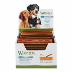 Whimzees Stix Dental Treat - Medium Stix 76ct Bulk Box (Shelter to Soldier Donation)